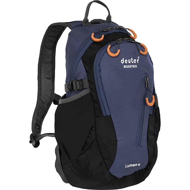 Велорюкзак спортивний з твердою спинкою DEUTER 605 11л (Темно-синій)