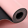 Коврик для фитнеса PU двухслойный BLOOM YOGA MAT LB7030 183x61x0,5см (Синий)
