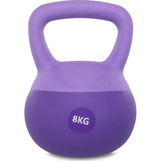 Гиря мягкая SP-SPORT
 SOFT KETTLEBELL FI-0122-8 вес 8кг (Фиолетовый)