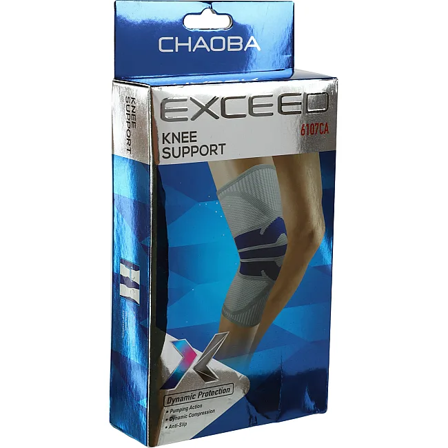 Наколенник спортивный эластичный компрессионный EXCEED 6107CA One size 1шт