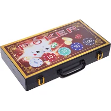 Набор для покера в пластиковом кейсе Poker game set Poker game set SP-SPORT 300S-E 300 фишек