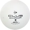 М'ячі для настільного тенісу
 DUNLOP DL679345 CLUB CHAMP 6шт (Білий)