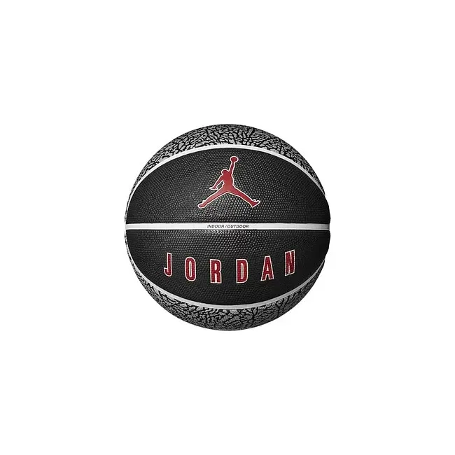 Мяч баскетбольный Nike JORDAN PLAYGROUND 2.0 8P DEFLATED WOLF GREY/BLACK/WHITE/VARSITY RED size 6