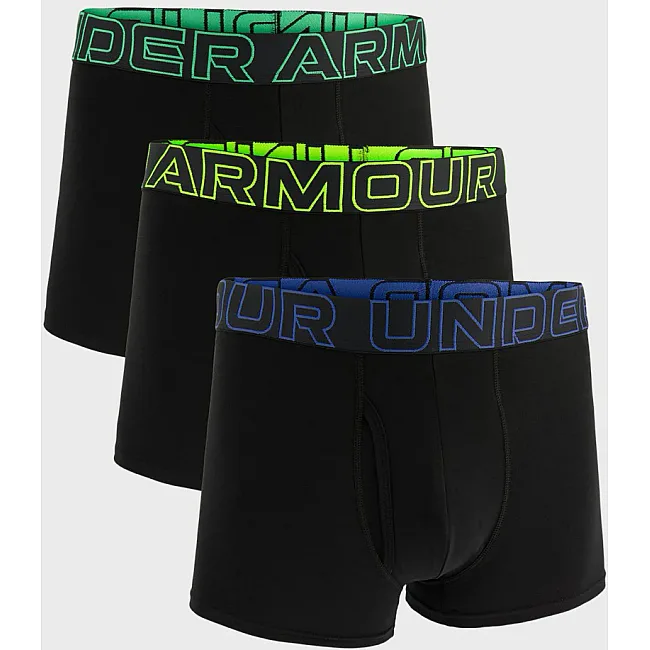 Труси чоловічі UNDER ARMOUR PERFORMANCE COTTON - SOLID 3 3PK чорний