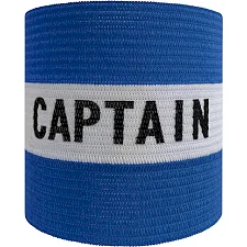 Повязка капитанская META Armband Striped Junior синий, белый OFSM