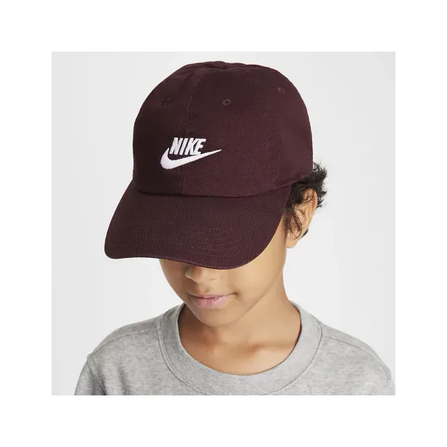 Кепка дитяча Nike K NK CLUB CAP US CB FUT WSH бордовий