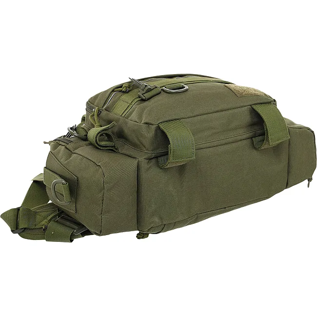 Сумка-слинг тактическая
 SILVER KNIGHT TY-7036
 27x20,5x14,5см 8л (Черный)