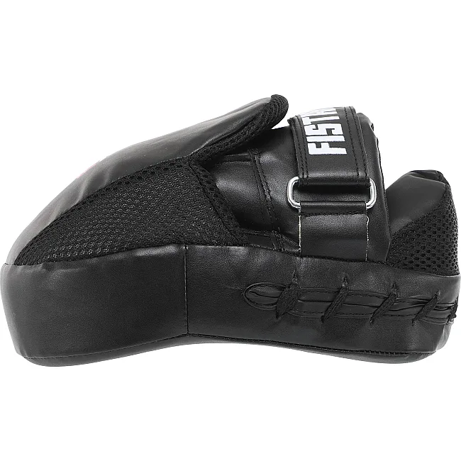 Лапа боксерская изогнутая тренировочная FLEX FISTRAGE Pro Series Advanced VL-8278 25x20x10см 2штуки