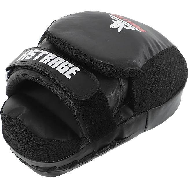 Лапа боксерская изогнутая тренировочная FLEX FISTRAGE Pro Series Advanced VL-8278 25x20x10см 2штуки