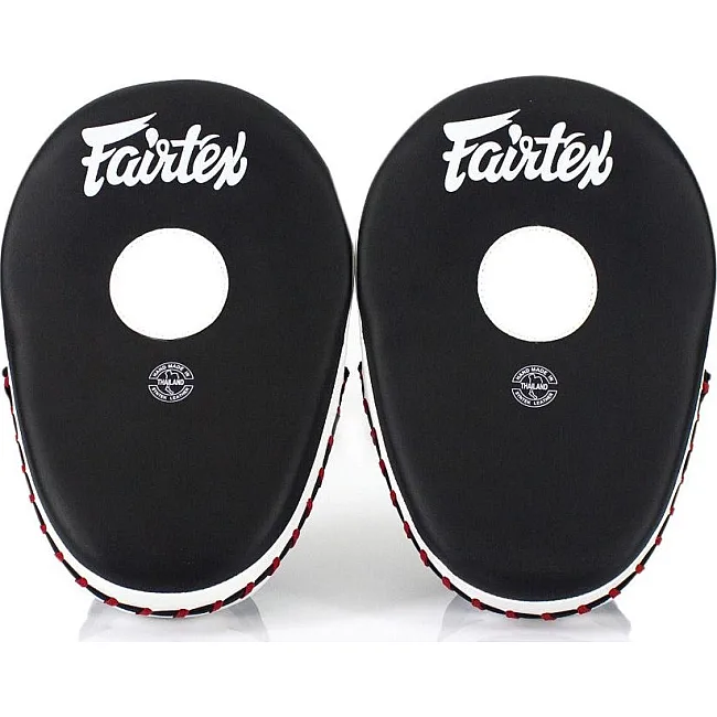 Лапы боксерские Fairtex FMV13 Black/White
