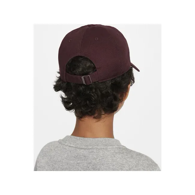 Кепка дитяча Nike K NK CLUB CAP US CB FUT WSH бордовий