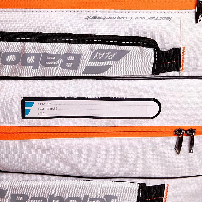 Чехол для теннисных ракеток BABOLAT RH X12 PURE WHITE BB751114-142 (12 ракетки)