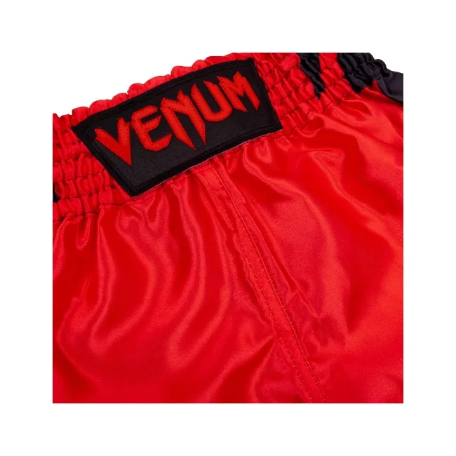 Детские шорты для бокса Venum Elite Boxing Shorts Red Black