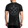 Футболка AFFLICTION AC Ancient Rumble Rev. Charcoal