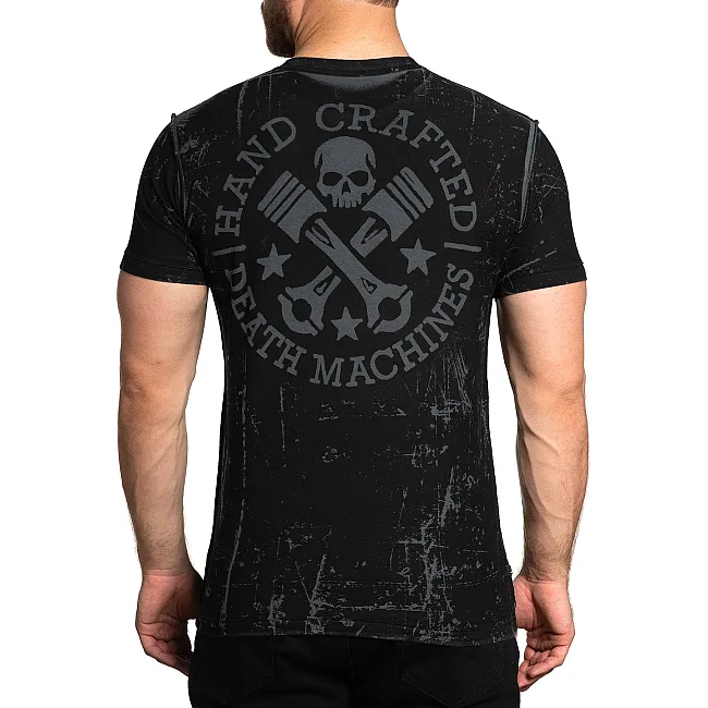 Футболка AFFLICTION AC Ancient Rumble Rev. Charcoal
