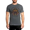 Футболка AFFLICTION AC Ancient Rumble Rev. Charcoal