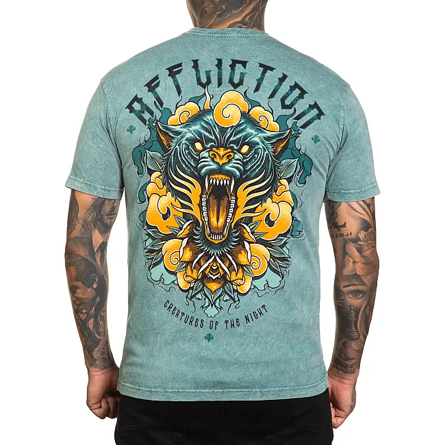 Футболка мужская Affliciton Ancient Moon Tee Trellis Lava Wash