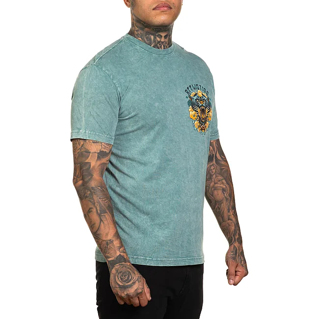 Футболка мужская Affliciton Ancient Moon Tee Trellis Lava Wash