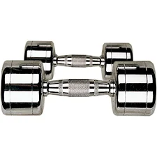 Гантель хромированная (1шт) STEIN 8 кг