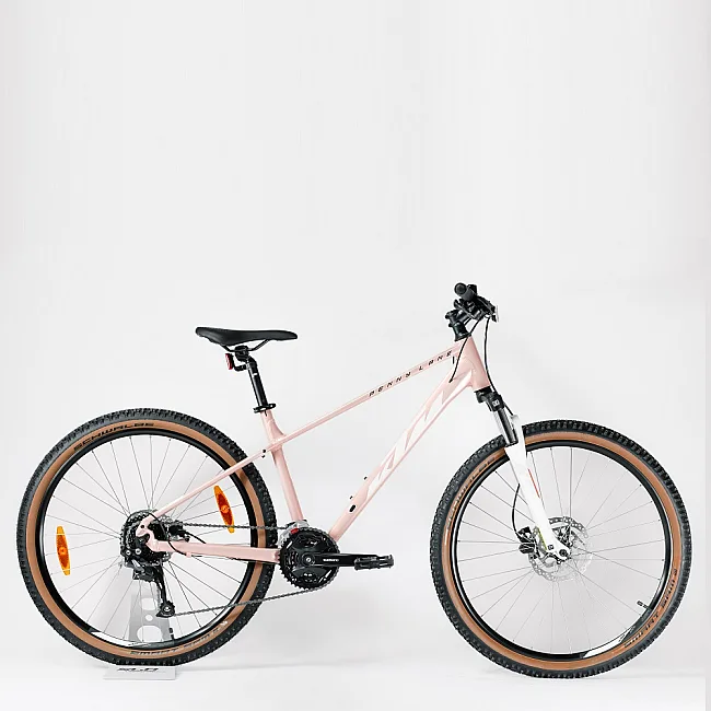 Горный велосипед KTM PENNY LANE 271 27.5" рама S/38, розовый (бело-розовый), 2022