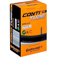 Камера для велосипеда CONTINENTAL MTB Tube 27.5", 47-584->62-584, A40, 240 г