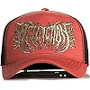 Кепка AFFLICTION Toxic Tavern Vtg. Red Potassium Spay