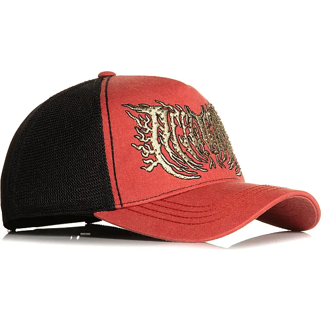 Кепка AFFLICTION Toxic Tavern Vtg. Red Potassium Spay