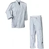 Кимоно для дзюдо Adidas Club J350P (белое с серым градиентом на плечах)