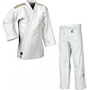 Кимоно для дзюдо Champion III с лицензией IJF | белое/золотые полосы | ADIDAS J-IJF3