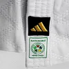 Кимоно для дзюдо Champion III с лицензией IJF | белое/золотые полосы | ADIDAS J-IJF3