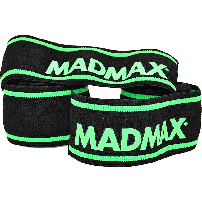Коленные бинты MADMAX MFA-299 Non slide &amp; slip 2.0m Black/Green