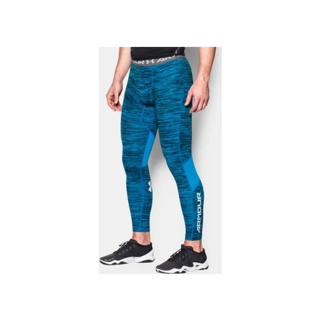 Леггинсы  мужские Under Armour HeatGear CoolSwitch Electric Blue
