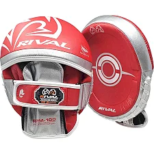 Лапы для бокса RIVAL RPM100 Professional Red Silver