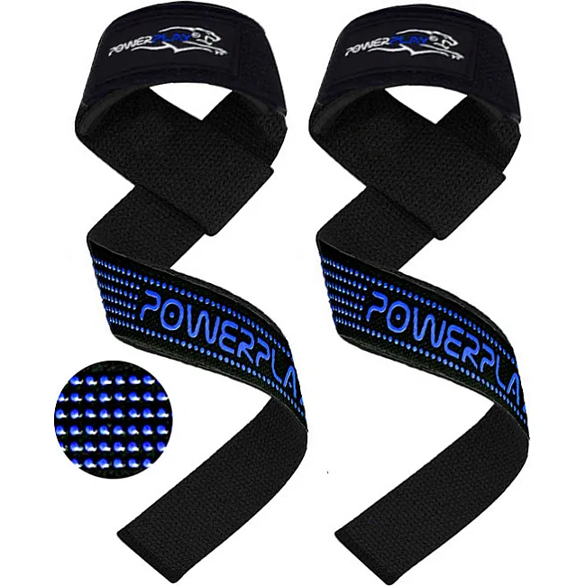 Лямки для тяги POWERPLAY 7064 Черно-Синие