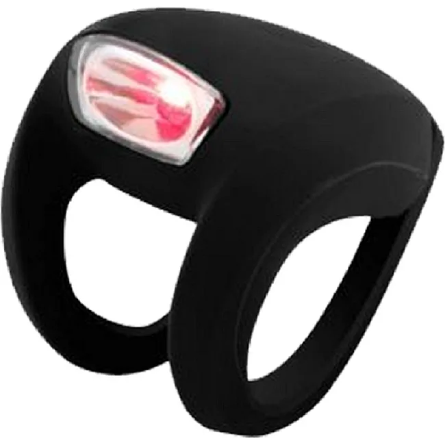Мигалка на велосипед задняя KNOG Frog Strobe Rear 2.5 Lumens Black