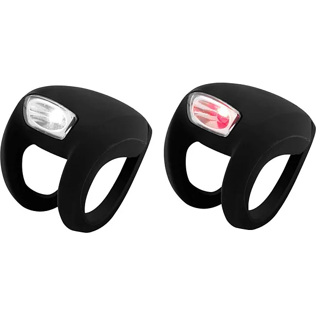 Мигалка на велосипед задняя KNOG Frog Strobe Rear 2.5 Lumens Black