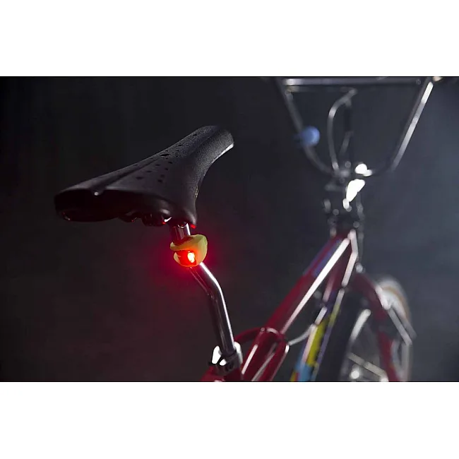 Мигалка на велосипед задняя KNOG Frog Strobe Rear 2.5 Lumens Black