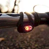 Мигалка на велосипед задняя KNOG Frog Strobe Rear 2.5 Lumens Black