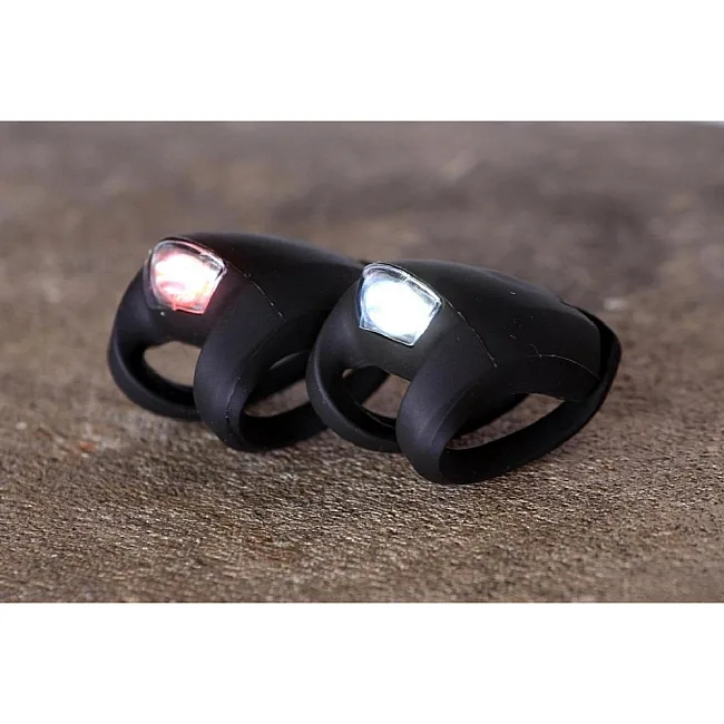 Мигалка на велосипед задняя KNOG Frog Strobe Rear 2.5 Lumens Black