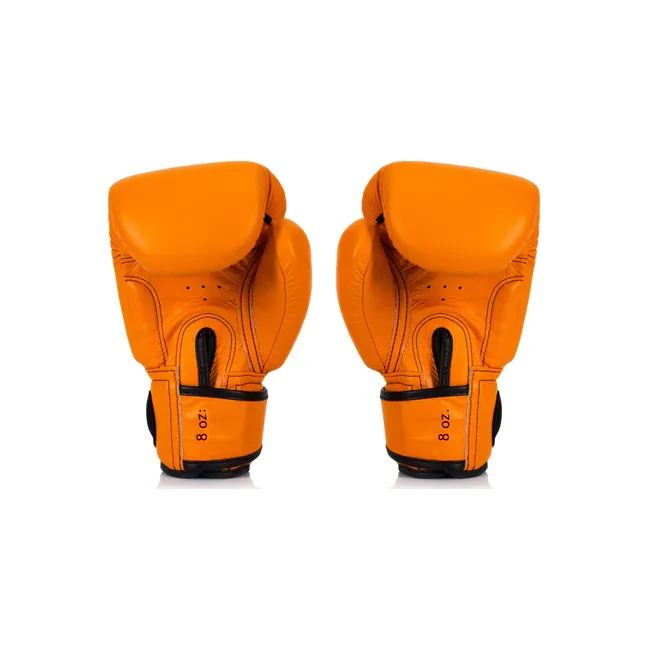 Рукавиці для боксу FAIRTEX BGV16 Leather Muay Thai Orange