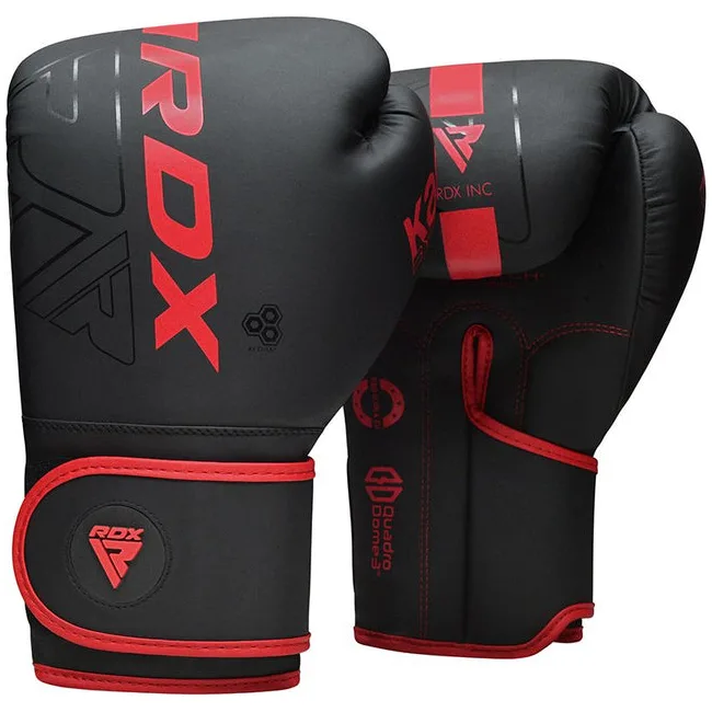 Перчатки для бокса RDX F6 Kara Matte Red