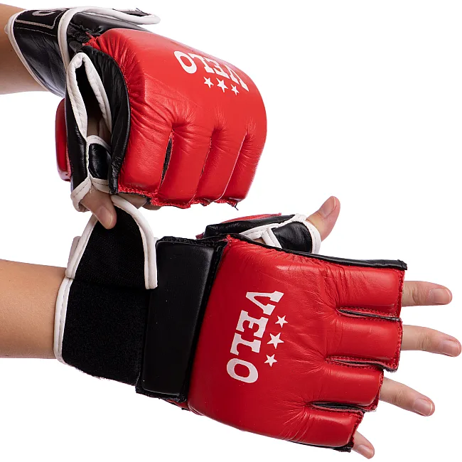 Рукавиці MMA шкіряні VELO ULI-4033