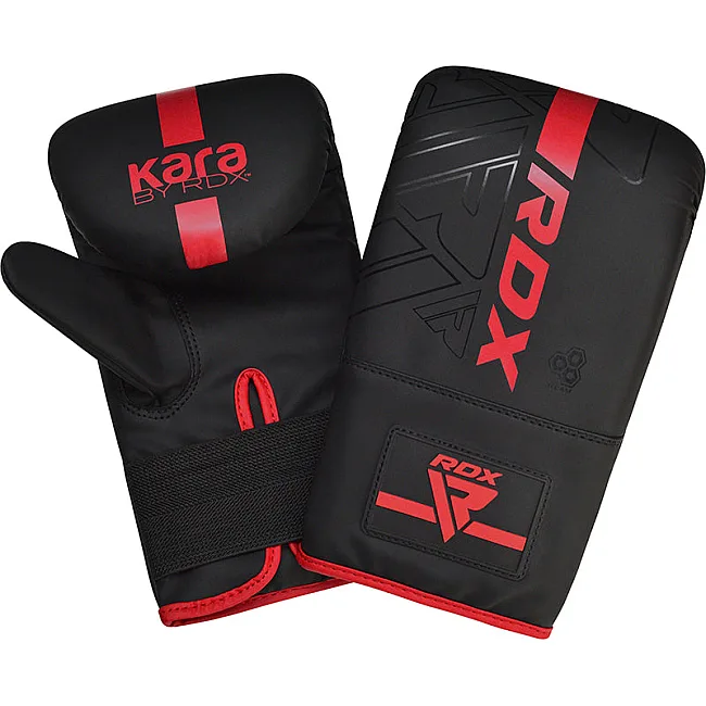 Перчатки снарядные RDX F6 Kara Black Red