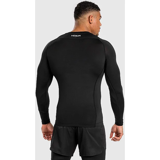 Рашгард с длинным рукавом VENUM Attack Black