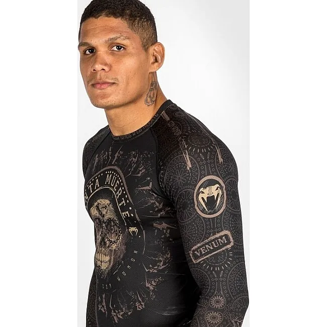 Рашгард VENUM Santa Muerte Dark Side - Black Brown
