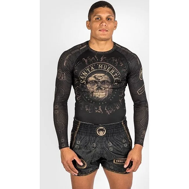 Рашгард VENUM Santa Muerte Dark Side - Black Brown