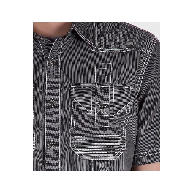 Сорочка з коротким рукавом AFFLICTION Metal Mercy