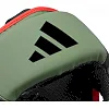 Шлем для бокса Adidas Combat 50 | черно/зеленый | ADIC50HG ADIDAS