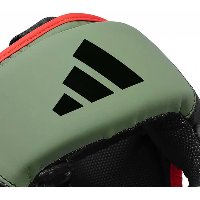 Шлем для бокса Adidas Combat 50 | черно/зеленый | ADIC50HG ADIDAS