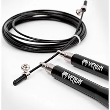 Скоростная скакалка Venum Thunder Evo Jump Rope Black